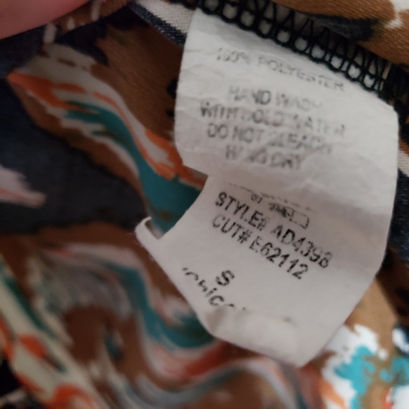 Boho Print Tunic / Dress *Auditions* Sz S* - Picture 7 of 7